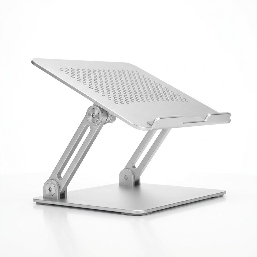 Ergonomic Aluminum Laptop Stand